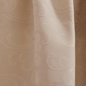 Kész sötétítő dekor függöny Panni caffe latte 180x130cm párban