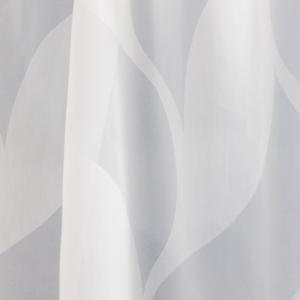 Nyírt mintás fehér sable kész függöny NM. 120x120cm