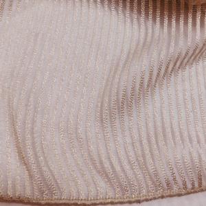 Spagetti hatású sable fényáteresztő függöny Nicole cappucinó 170x180cm