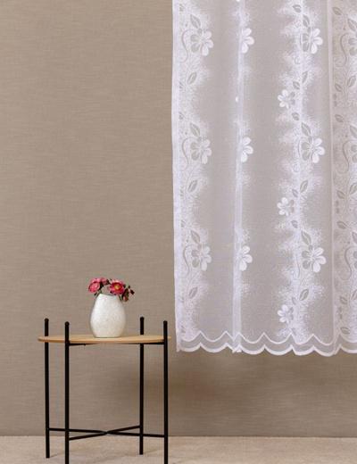 Fehér jaquard kész függöny Zala 180x250cm