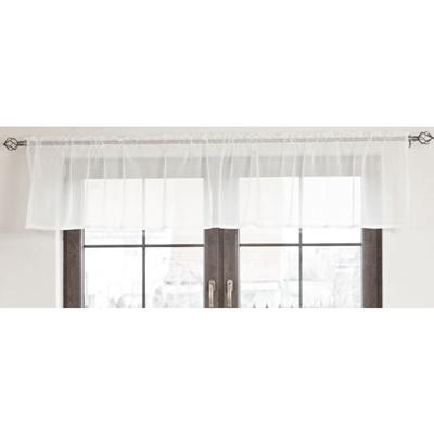 Fehér voila felső drapéria 35x250cm