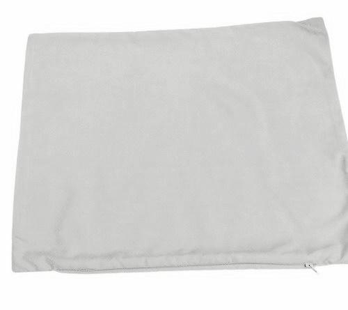Kispárnahuzat cipzáros középszürke memory párnához is kb:30x50cm