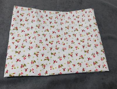 Kispárnahuzat cipzáros pamut apró mintás 40x50cm