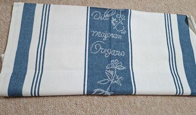 Konyharuha  kék fehér