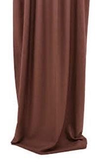 Panama 7 barna kész sötétítő-dekor függöny 200x140cm