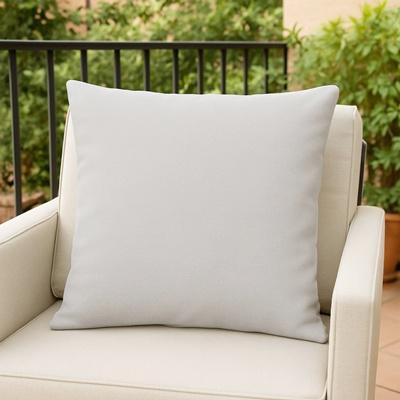 Panama díszpárna világosszürke 40x40cm