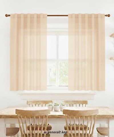 Sable kész függöny Primula 16 vanilia 135x120cm párban