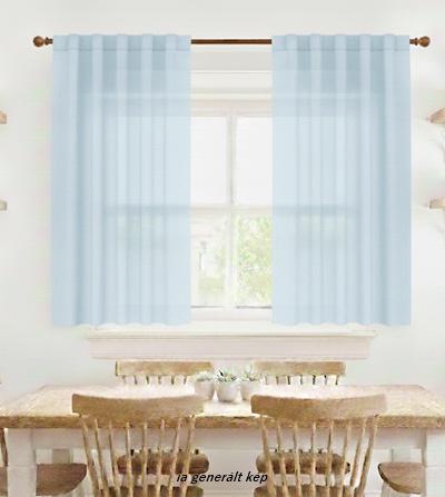Sable kész függöny Primula 36 halványkék 135x70cm párban