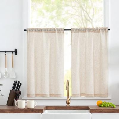 Sable vitrage függöny 2 részes  szett Primula 06 caffe latte