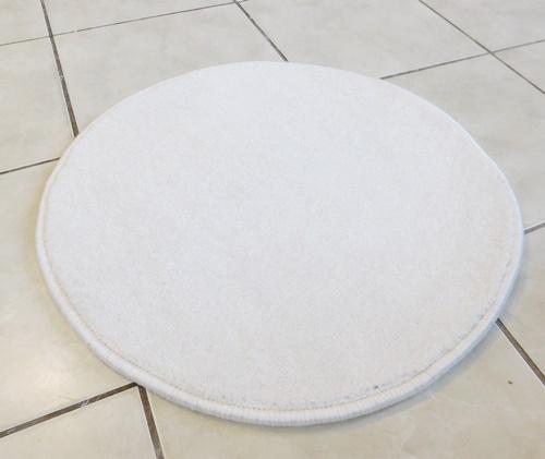 Shaggy törtfehér kör szőnyeg 50cm átmérő