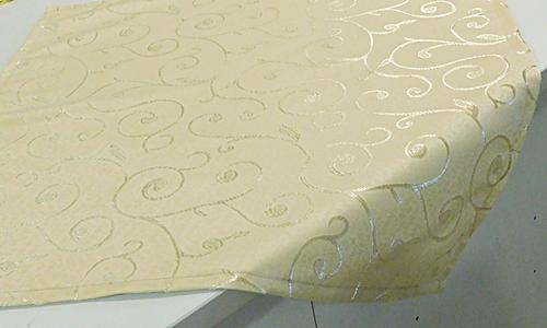 Szatén homok asztalközép D.kb:35x85cm