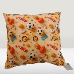 Antiallergén párna POLLY KIDS 3D/11 foci, bicikli, gördeszka 34x34cm