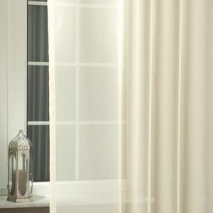 Egyszínű voila kész függöny ecrü 3. árnyalat 130x100cm
