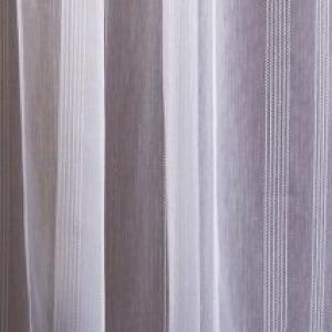 Fehér dreher sable csíkos kész függöny Susan 130x95cm bújtatós
