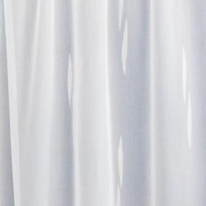 Fehér voila kész függöny fehér nyírt mintával Csepp 60x140cm