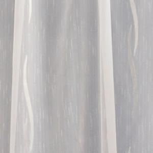 Fehér voila-sable kész függöny fehér ezüst nyírt mintával Krisztina 120x160cm
