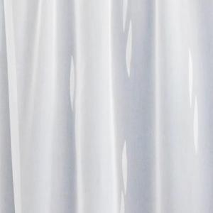 Fehér voila vitrage függöny fehér nyírt mintával Csepp 130x100cm