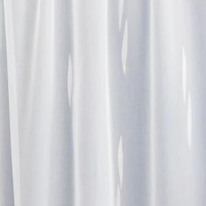 Fehér voila vitrage függöny fehér nyírt mintával Csepp 45x100cm