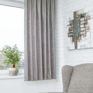 Kész sötétítő függöny bársonyos középszürke 175x140cm Oscar/32