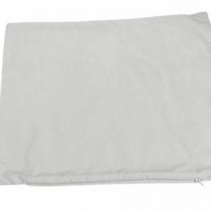 Kispárnahuzat cipzáros középszürke memory párnához is kb:30x50cm