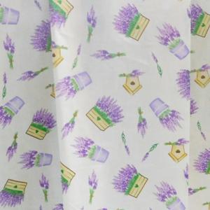 Konyhai levendulás dekor kész függöny 160x130cm