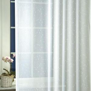 Noppos fehér sable kész függöny F. 180x220cm