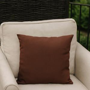 Panama díszpárna barna 33x33cm