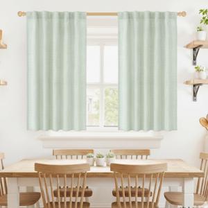 Sable kész függöny Primula 13 menta zöld 135x140cm párban