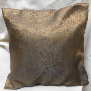 Szatén diszpárnahuzat óarany kb:40x40cm