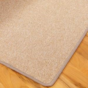 Szegett szőnyeg drapp buklé 67x120cm