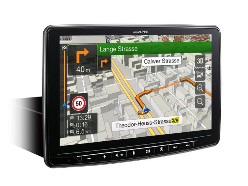 Alpine INE-F904D fejlett navigációs rendszer