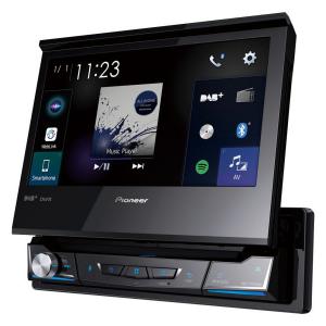 Pioneer AVH-Z7200DAB 1DIN kiforduló érintőképernyős autós multimédia lejátszó CD/DVD, Bluetooth, Apple Carplay Android Auto