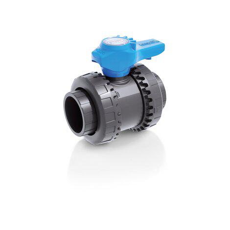 Aliaxis KM PVC golyóscsap DN 32 PN16 BB (VEEIV032E)