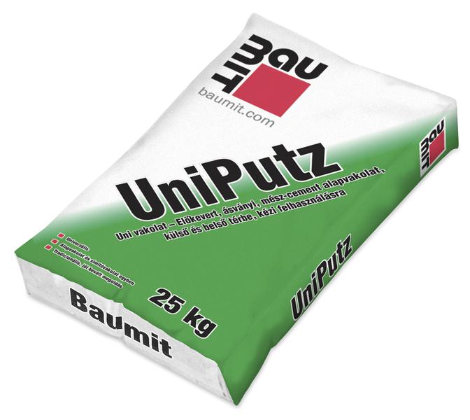 Baumit UniPutz univerzális zsákos vakolat Raklapos 25kg