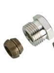 Danfoss csőcsatlakozó R1/2'' radiátorszelephez 15x1 mm-es réz csőhöz 013G4115
