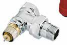 DANFOSS DESIGN radiátorszelep integrált előbeállítással DN15, sarok (013G4237)