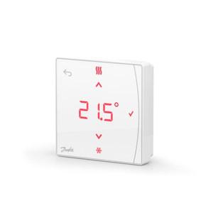 Danfoss Icon2™ Padlófűtés-vezérlő Helyiség termosztát, Csatolható (088U2122)