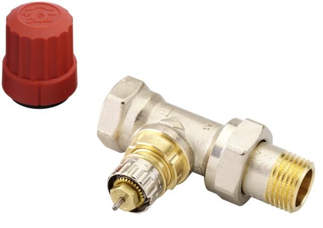 Danfoss radiátorszelep egyenes előbeállítással RA-N 3/8'' (013G0012)