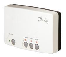 Danfoss RX-3 rádiós vevőegység szobatermosztáthoz (087N7478)