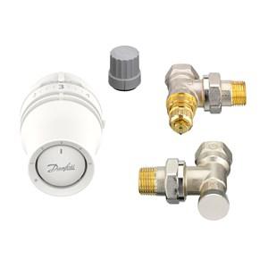 Danfoss radiátor szelep sarok szett 1/2'' (015G5155)