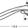 Hansgrohe Crometta 85 Variojet kézizuhany (28562000)