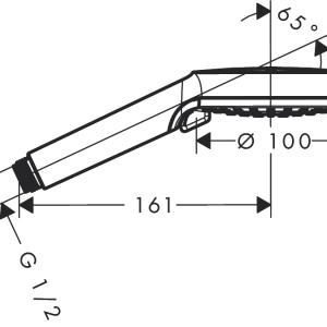 Hansgrohe Crometta Vario kézizuhany (26330400)