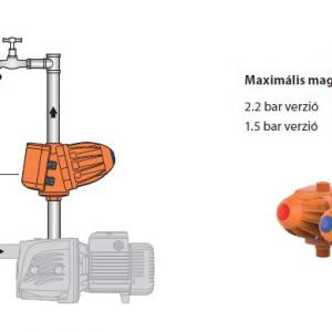 Pedrollo Easypress-2M 1,5kw-230v 1.5 bar 16A (50066/215P)