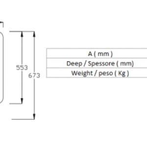Reverso FS 600 Alacsony fali Design fan-coil klíma (RFS600)