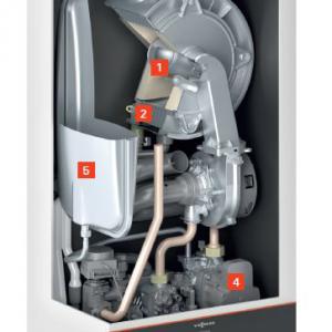Viessmann Vitodens Classic BPKB-25 kombi gázkazán 25 kW (7987118)