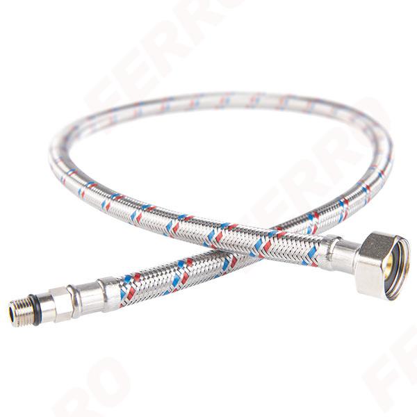 Ferro flexibilis cső álló csaptelephez 1/2" 50 cm (WBS22)