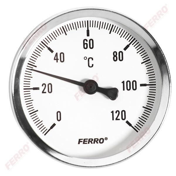 Ferro hömérö 0-120°C D63 1/2" (T63120A)