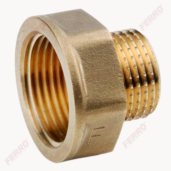 Ferro sárgaréz szűkítő BK menetes G1/2 G3/4 (RN03Z)