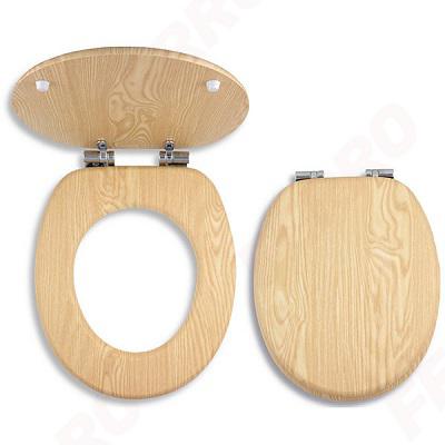 Ferro WC ülőke kőris mintázattal (WC/JASAN)