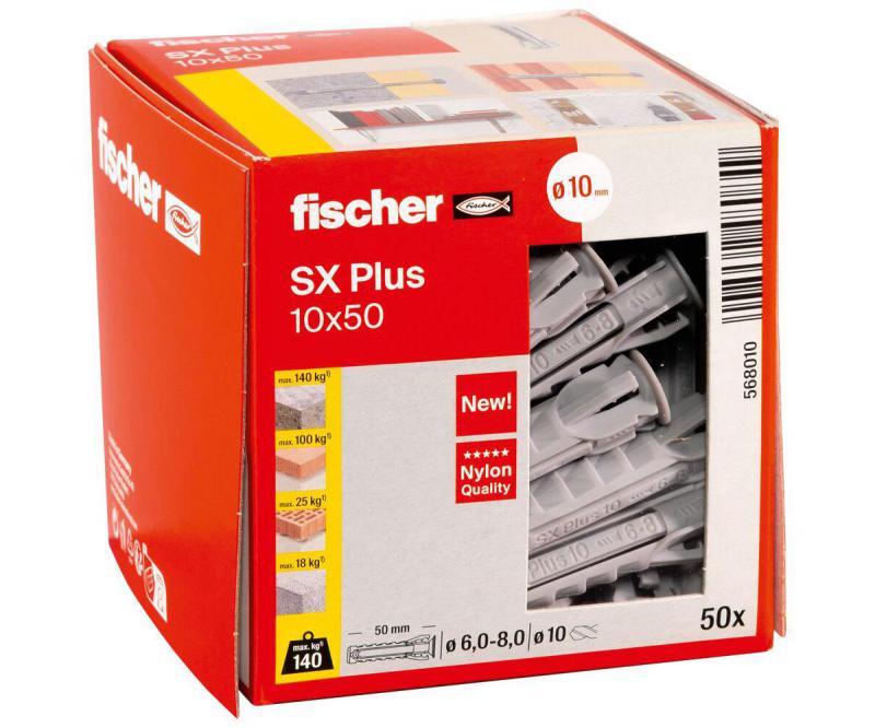 Fischer dübel SX PLUS 10×50mm dobozos (568010)